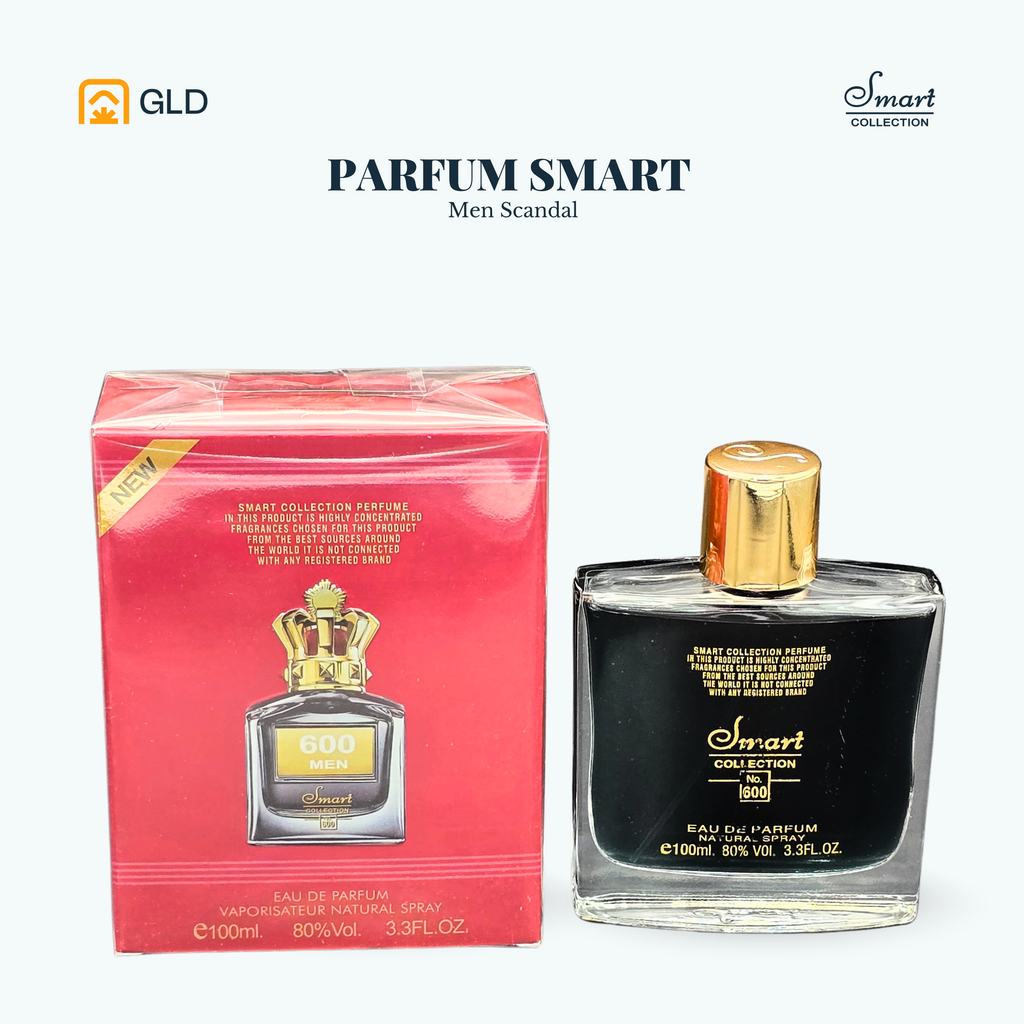 Eau De toilette Smart Collection Men N°600 Scandal 100 Ml