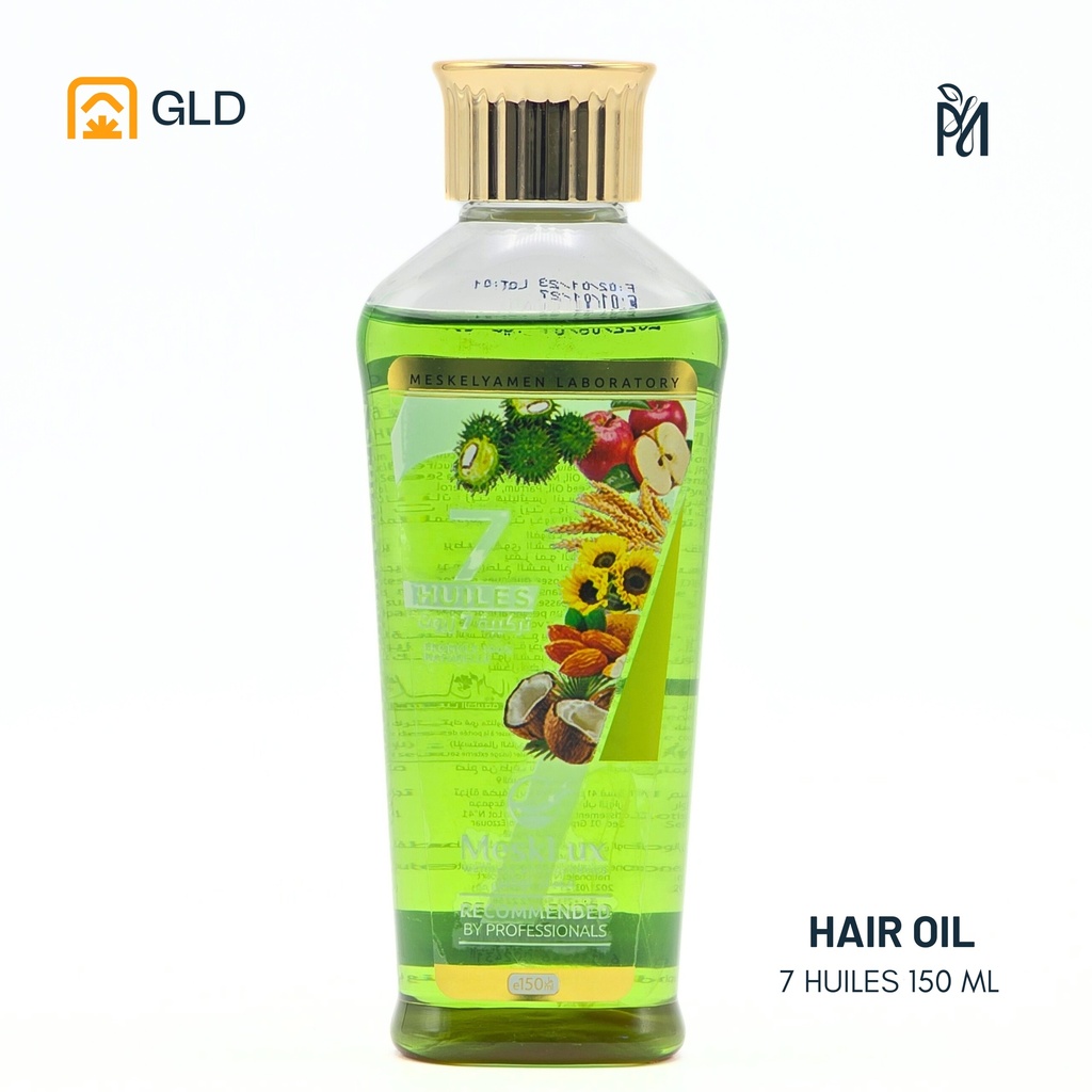 Huile De Cheveux Au 7 Huile 150Ml Mesklux