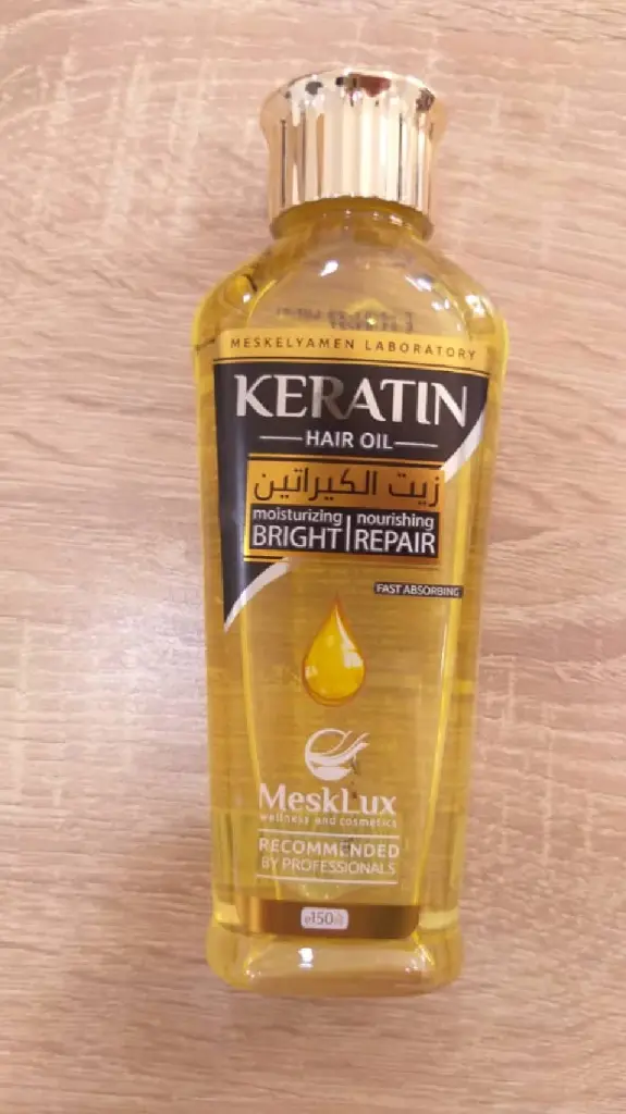 Huile De Cheveux Au Keratine 150Ml Mesklux