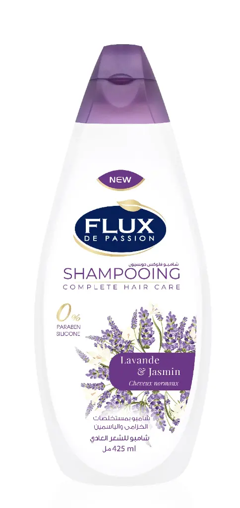 Shampooing Flux 425 Ml Lavande & Jasmin New