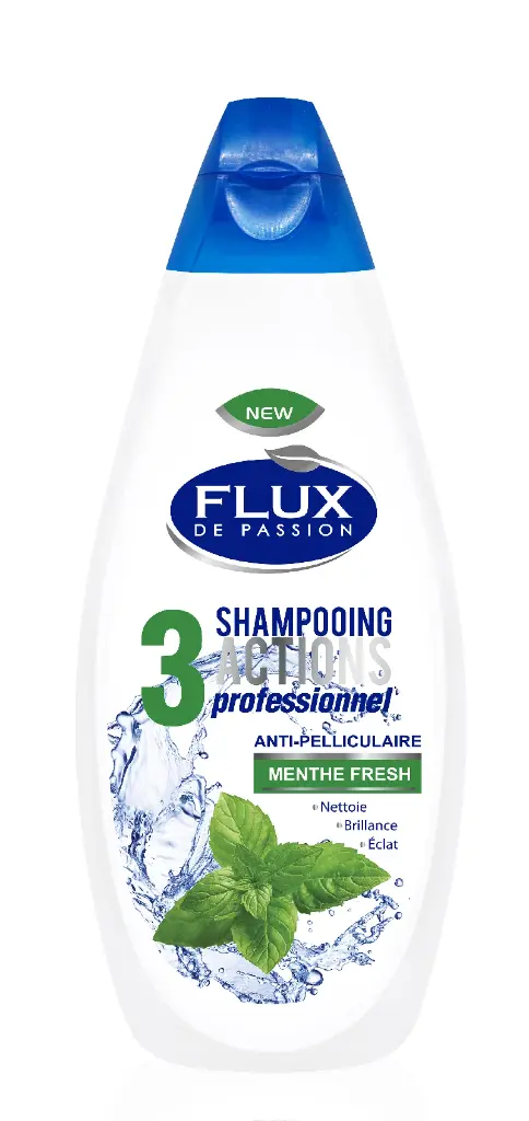 Shampooing Flux 425Ml 3 Actions Menthe Fresh