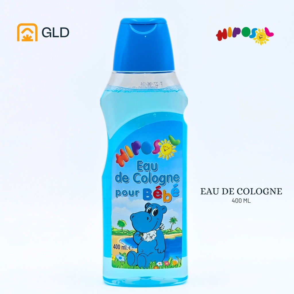 Eau De Cologne Bébé Hiposol Bleue 400 Ml