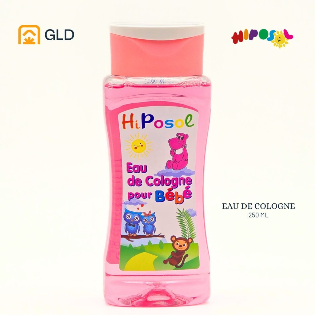 Eau De Cologne Bébé Hiposol Rose 250 Ml