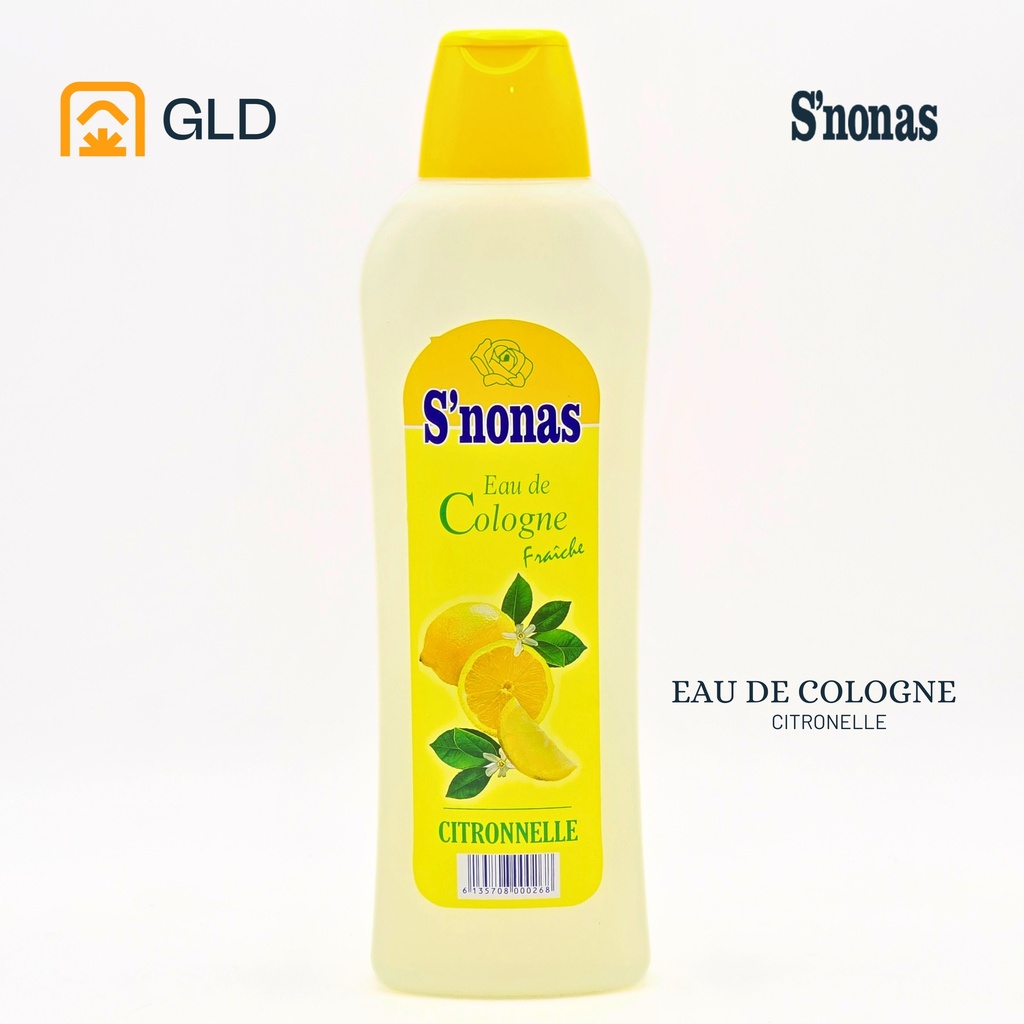 Eau De Cologne S'nonas Citronnelle 750 Ml