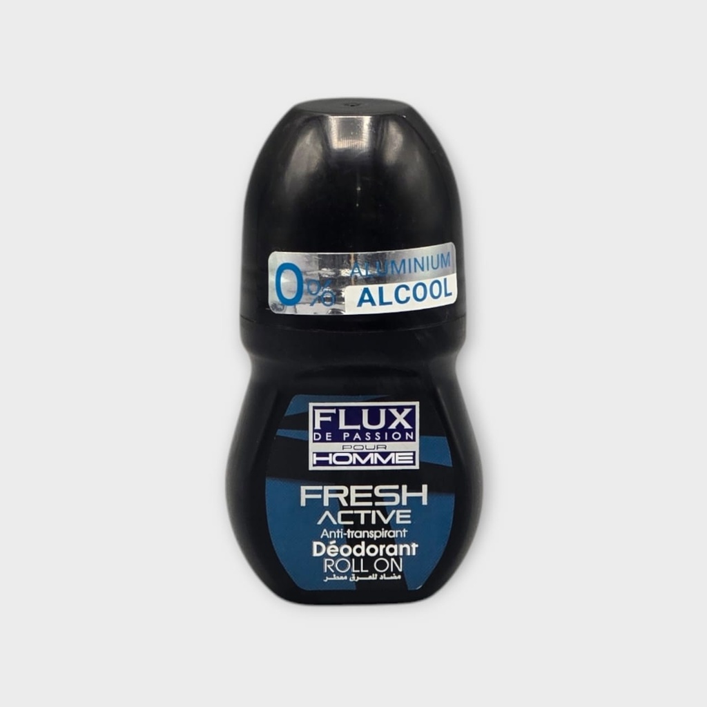 Deodorant Roll On Flux Homme Fresh Active 60 Ml