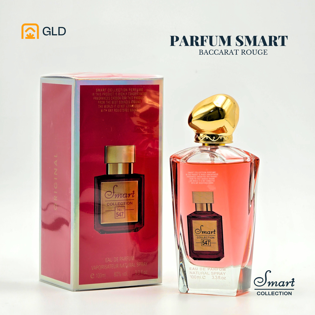 Eau De toilette Smart Collection Women N°547 Baccarat Red 100 Ml