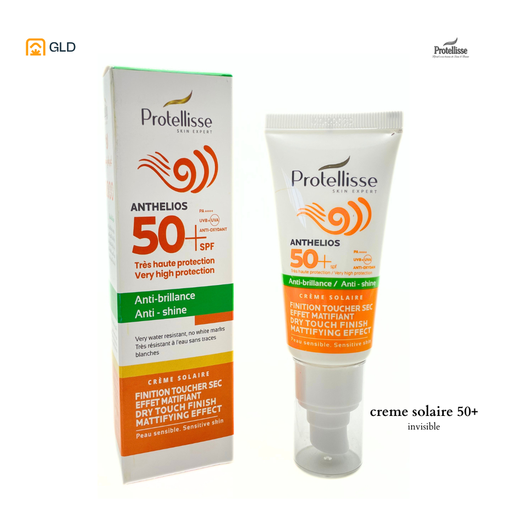Ecran Total Protellisse Vert Spf50 anti Brillance 