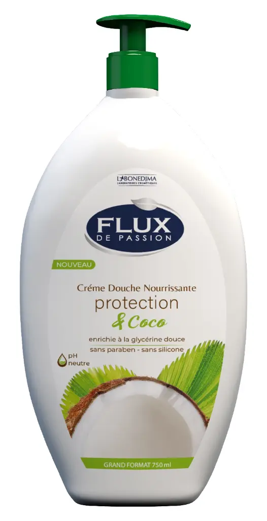 Gel Douche Flux 750 Ml Protection Et Coco