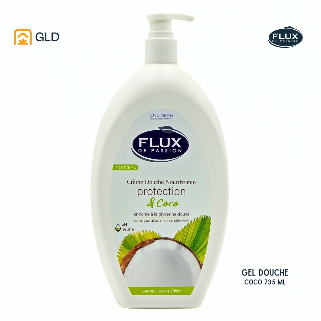Gel Douche Flux Protection Et Coco 735 Ml