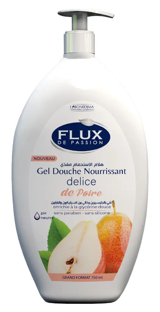 Gel Douche Flux Delice De Poire 750 Ml
