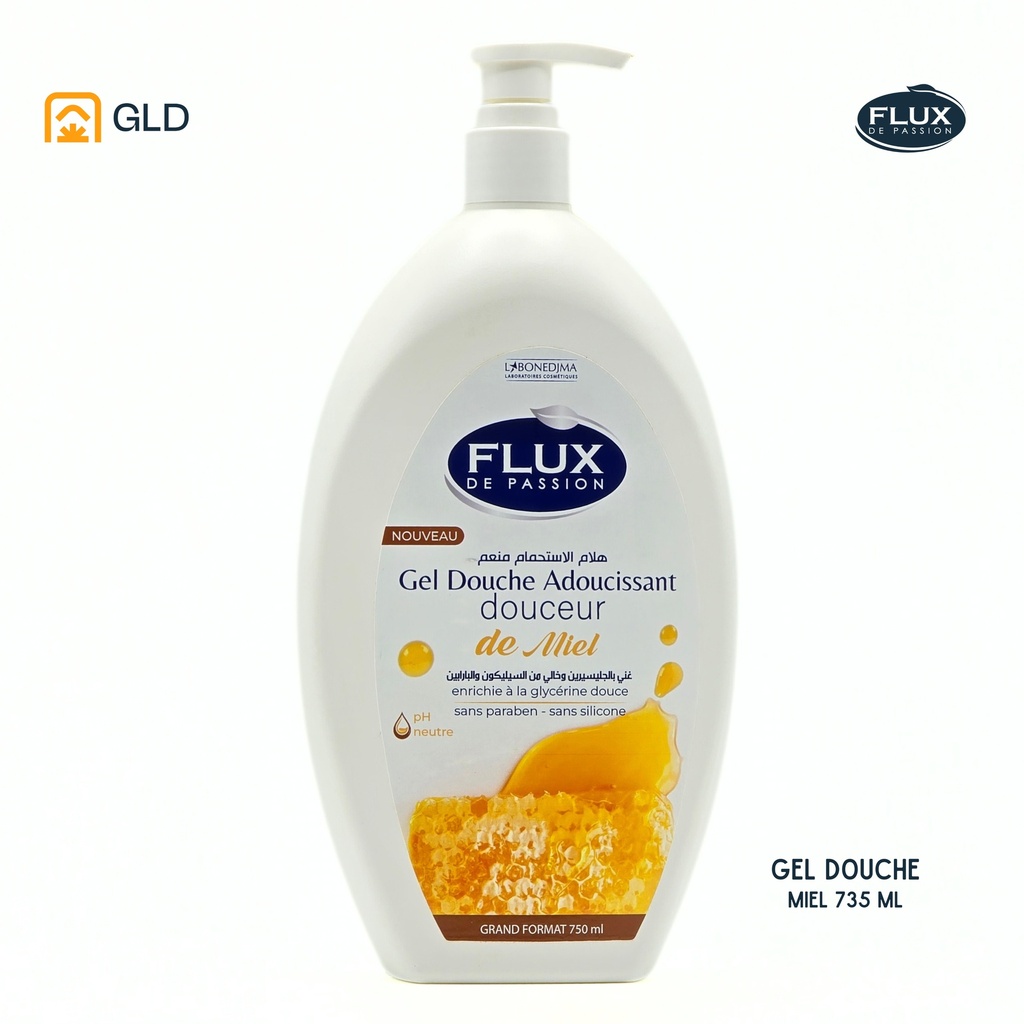 Gel Douche Flux Douceur De Miel 735 Ml