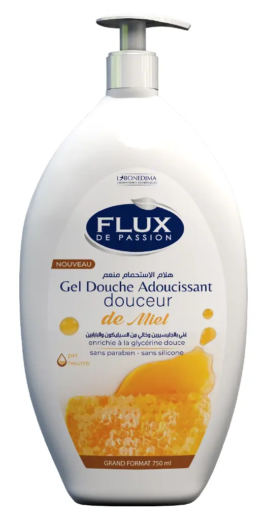 Gel Douche Flux Douceur De Miel 750 Ml