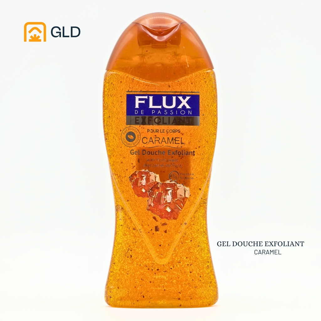 Gel Douche Flux Exfoliant Caramel
