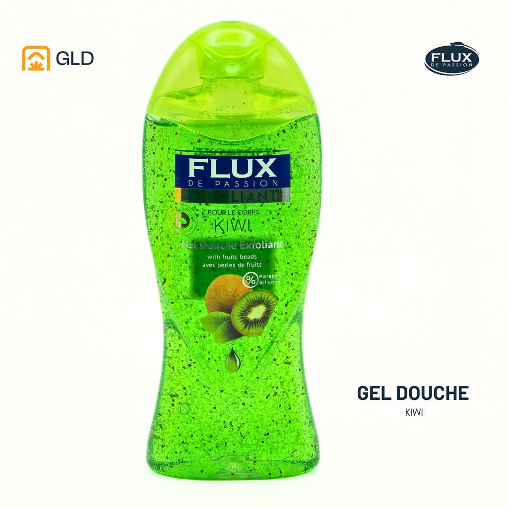 Gel Douche Flux Exfoliant Kiwi