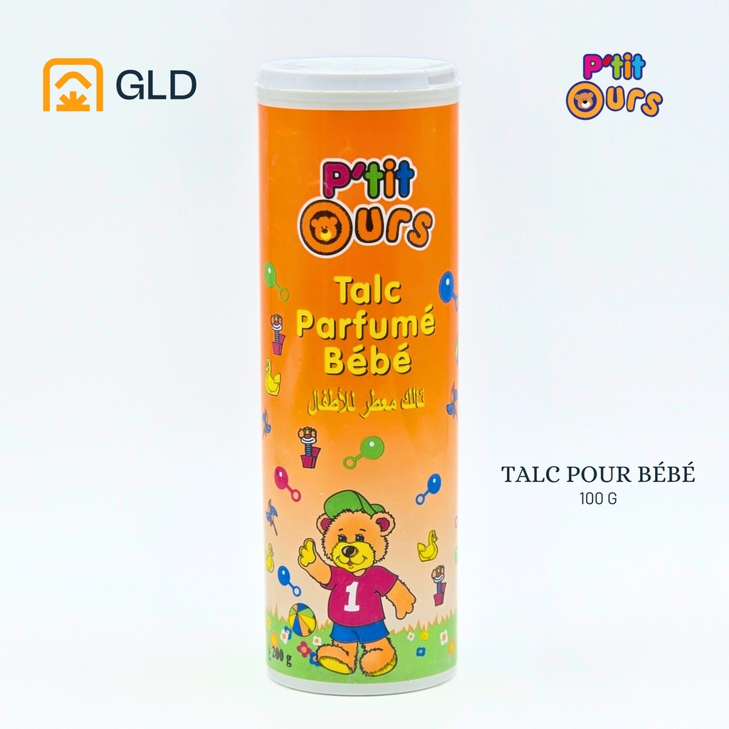 Talc Bébé P'tit Ours 200 Gr