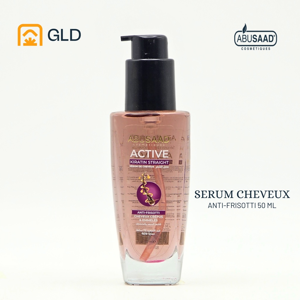 Sérum Cheveux Active Keratin Straight 50 Ml 