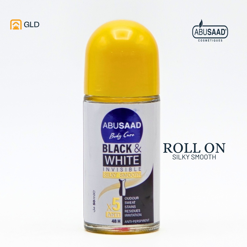 Stick Abusaad Femme Black And White Silky Smooth 50Ml
