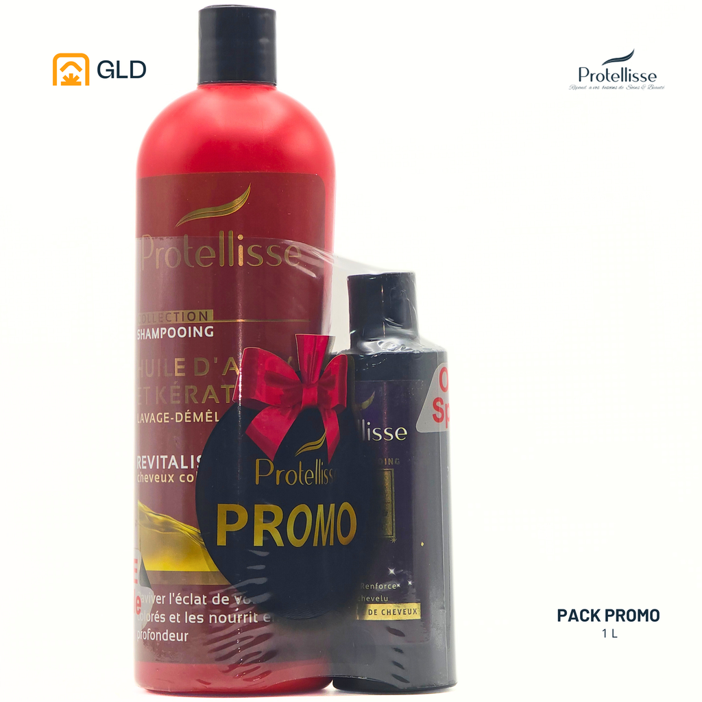 Shampooing 1L Promo Cheveux Colorés (Rouge)