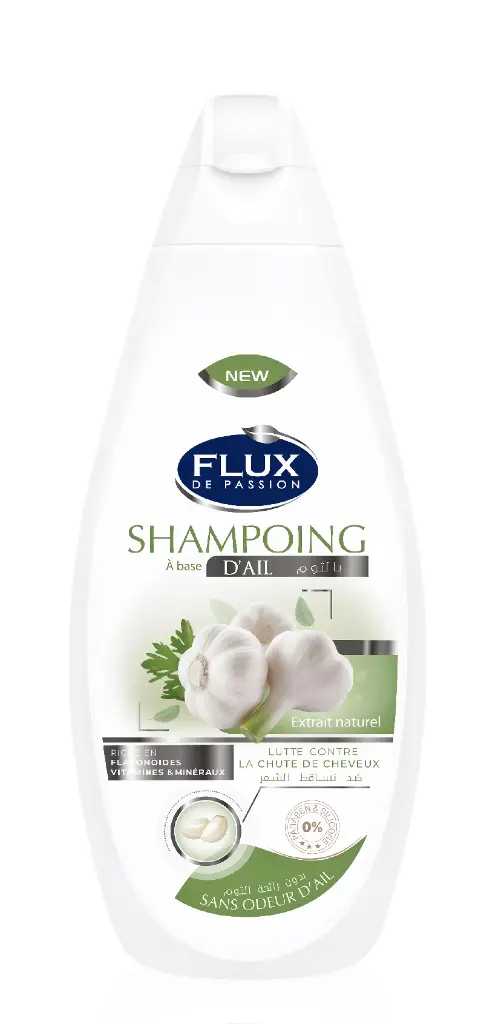 Shampooing Flux 425 Ml A Base D'Ail Anti Chute