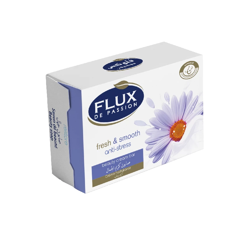 Savon Flux 90 Gr Fresh & Smooth Anti-Stress 4 Ps