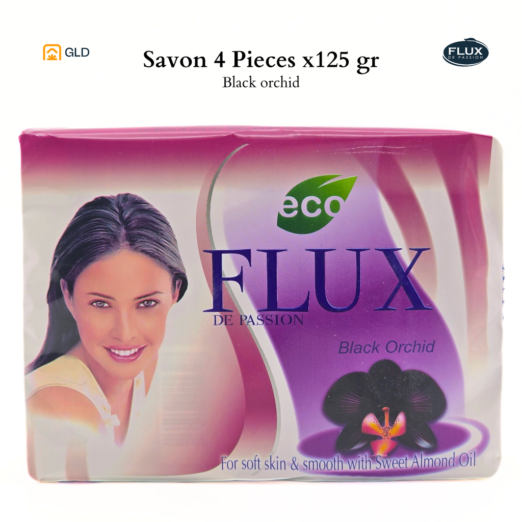 Savon Flux 4Ps Black Orchid 125Gr 