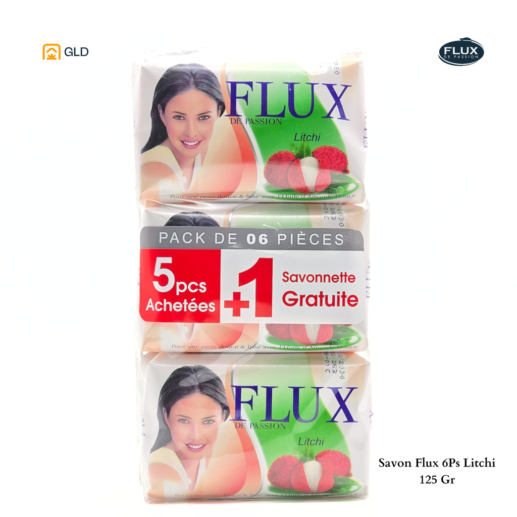 Savon Flux 6Ps Litchi 125 Gr