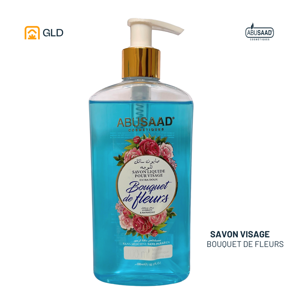 Savon Liquide Pour Visage Bouquet Du Fleurs 300 Ml