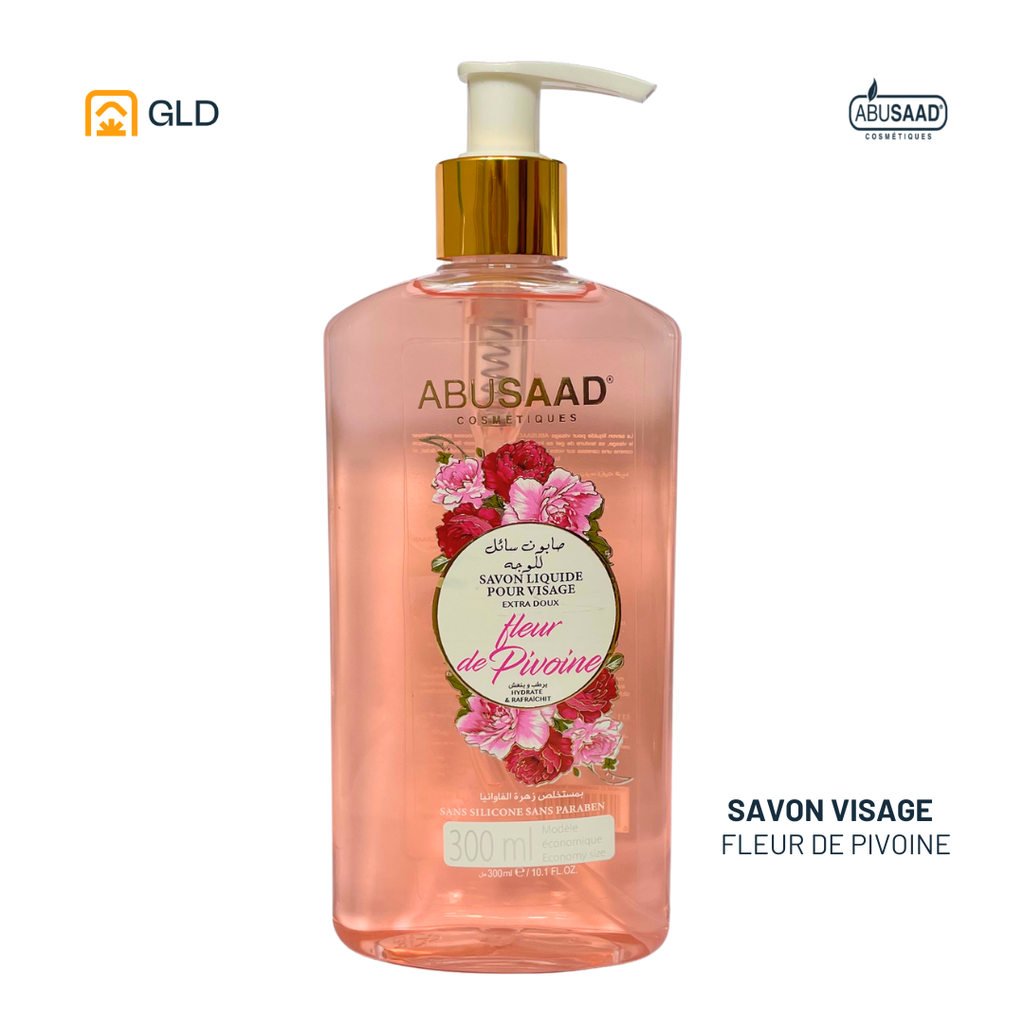 Savon Liquide Pour Visage Pivoine 300 Ml