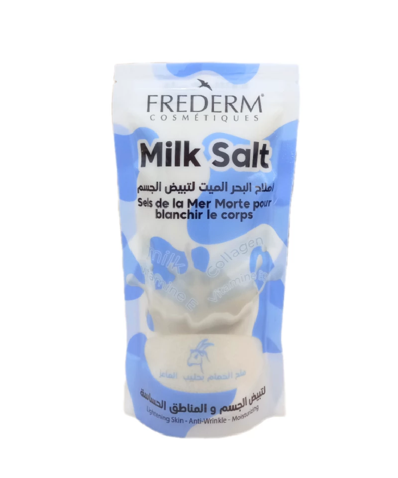 Sels De La Mer Morte Pour Blanchir Le Corps Au Lait De Chevre 300 Gr