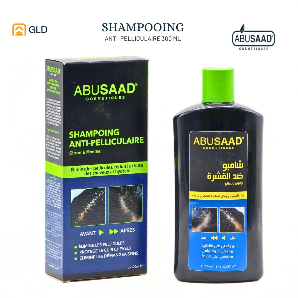 Shampooing Abusaad Anti-Pelliculaire 300 Ml