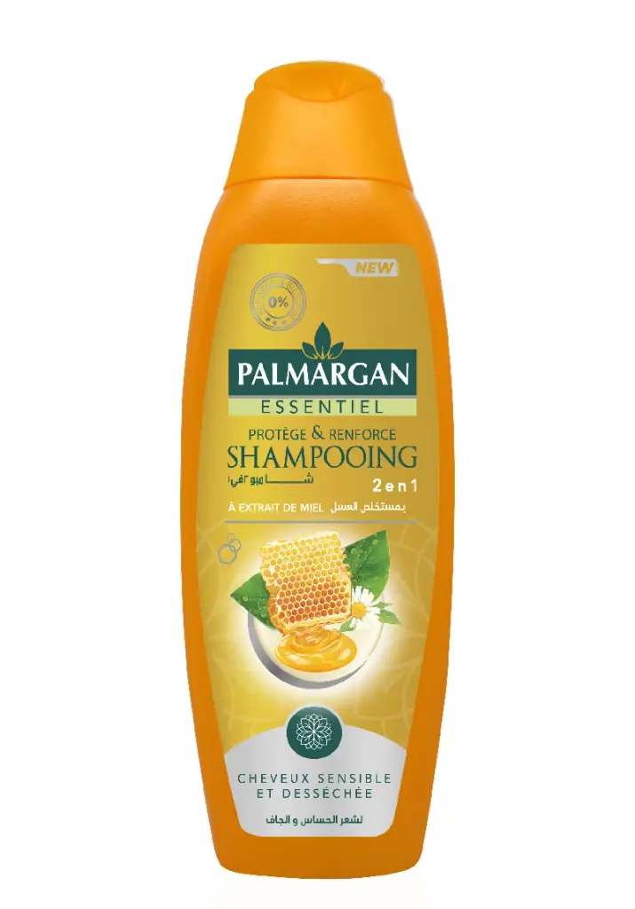 Shampooing Palmargan 2En1  Miel (Cheveux Sensibles)