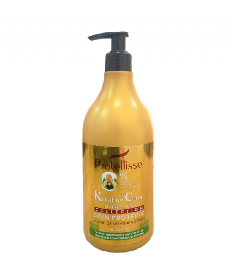 Shampooing Proteine 400Ml Citron Ch.Gras(Jaune)