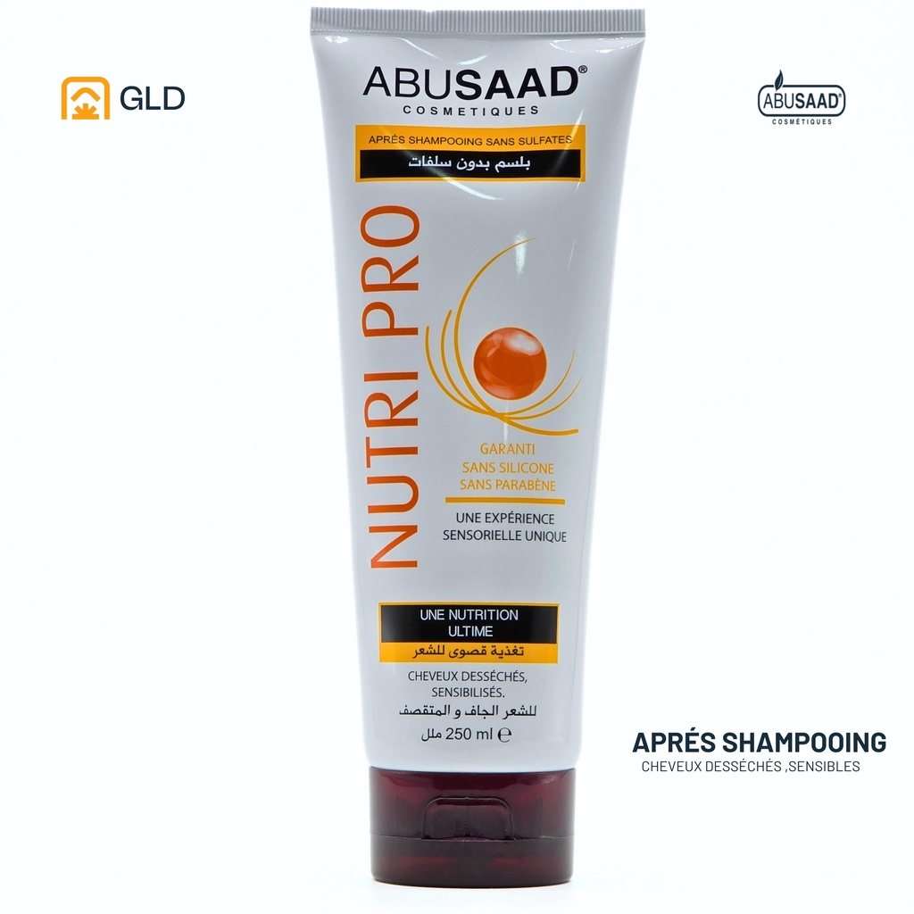 Apres Shampooing Sans Sulfates Nutri Pro 250 Ml