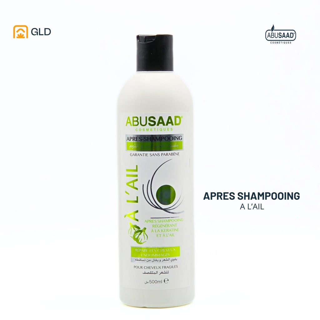 Apres Shampooing Keratine Et Ail 500 Ml