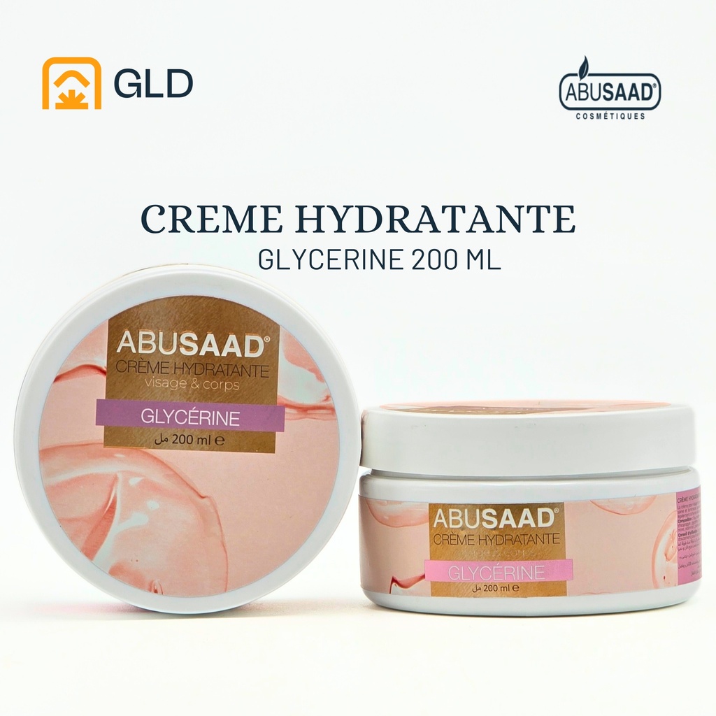 Crème Hydratante Glcérine 200 Ml
