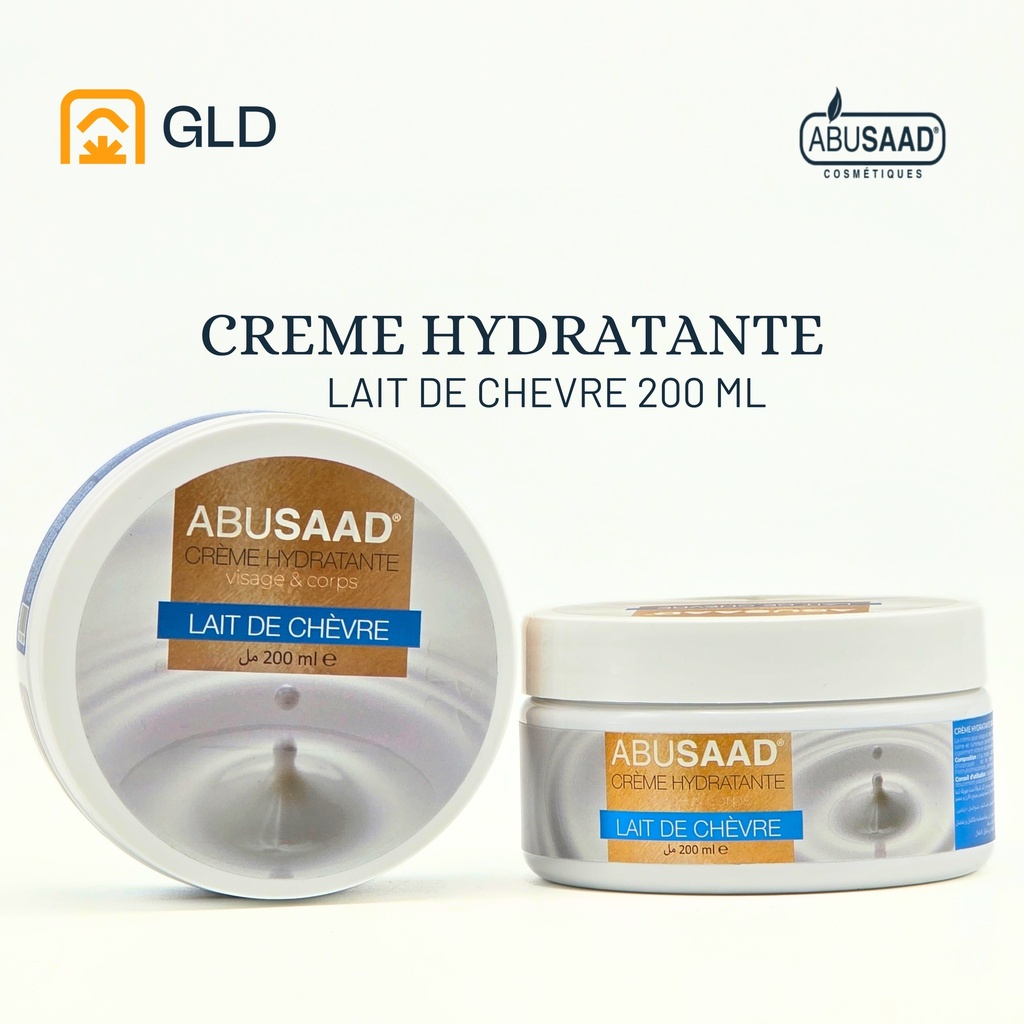 Crème Hydratante Lait De Chevre 200 Ml
