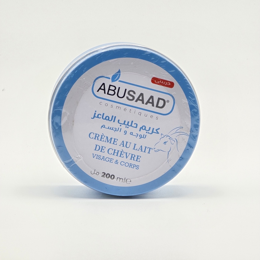Crème Hydratante Lait De Chevre 200 Ml 'Metal'