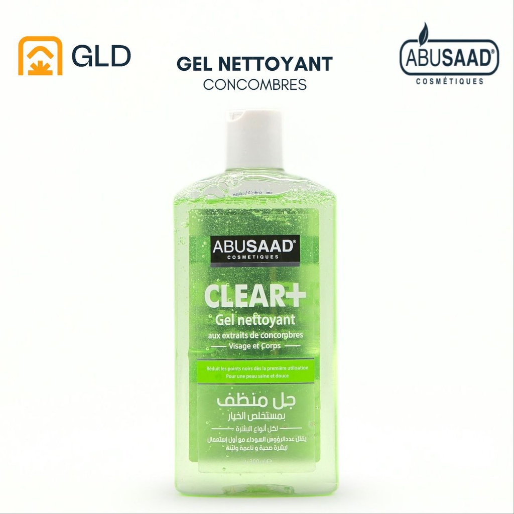 Gel Nettoyant Aux Extraits De Concombres 300 Ml