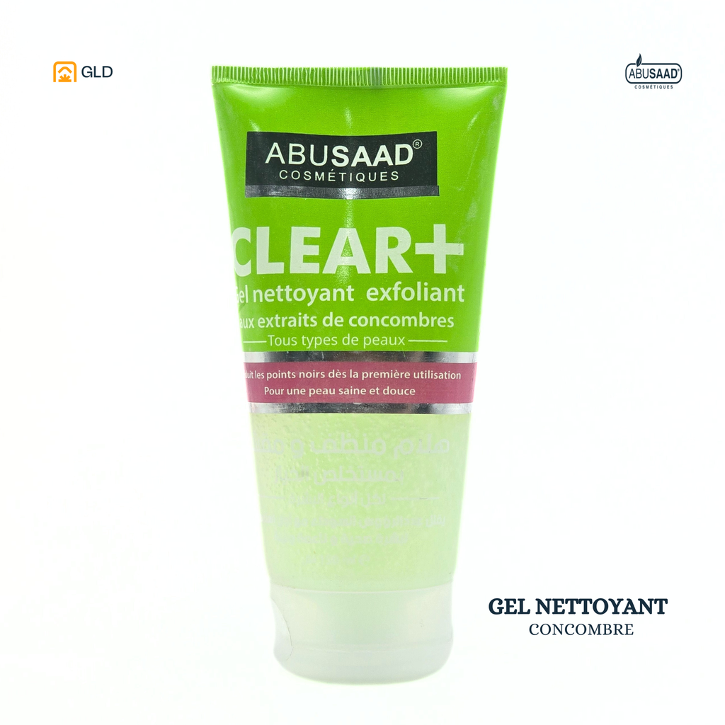 Gel Nettoyant Exfoliant Aux Extraits De Concombres 150Ml