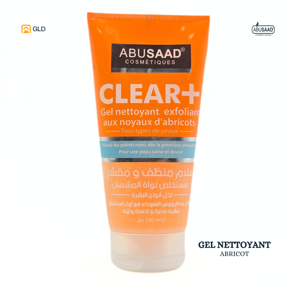 Gel Nettoyant Exfoliant Aux Noyaux D'Abricots 150Ml