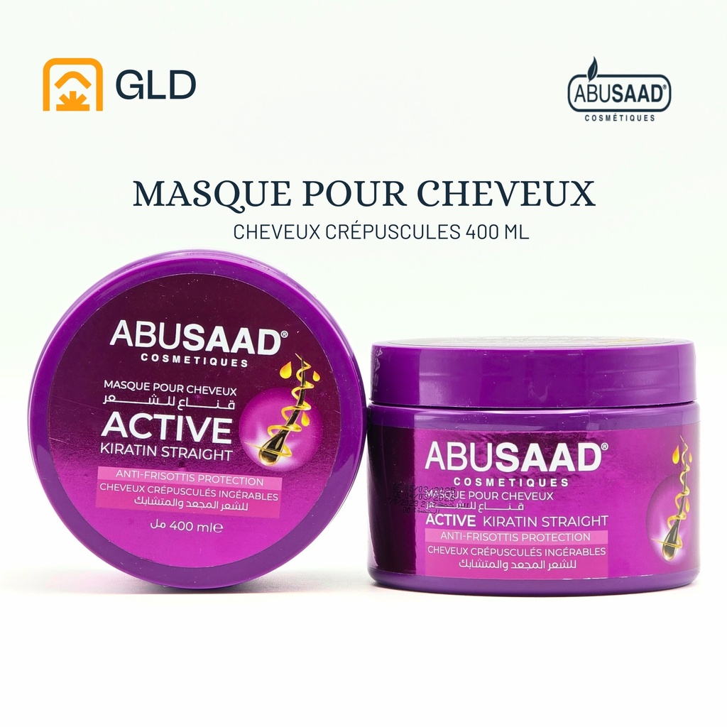 Masque Pour Cheveux Active Kiratin Straight 400Ml