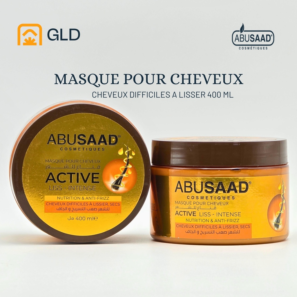 Masque Pour Cheveux Active Liss-Intense 400Ml