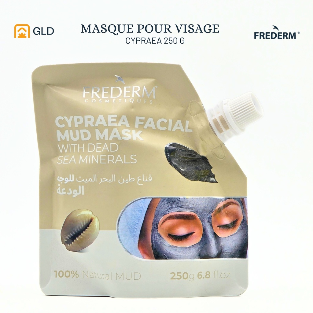 Masque Visage À La Boue De La Mer Morte Au Cypraea 250 Gr