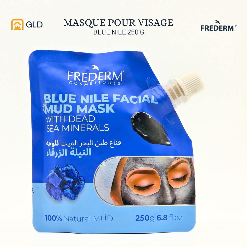 Masque Visage À La Boue De La Mer Morte Au Nila Bleu 250 Gr