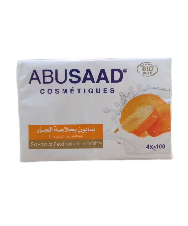 Savon À L'Extrait De Carotte 100 G Abusaad