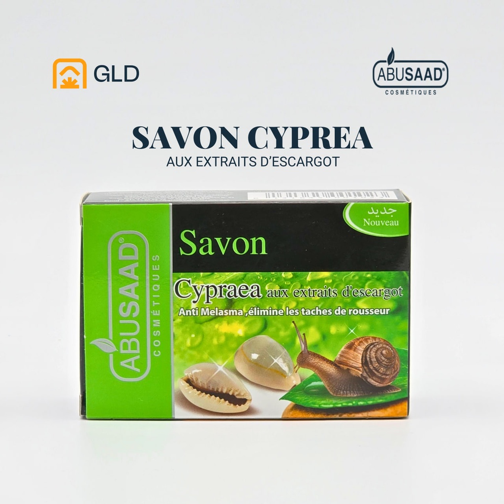 Savon Cypraea Au Extrait D' Escargot 85 Gs