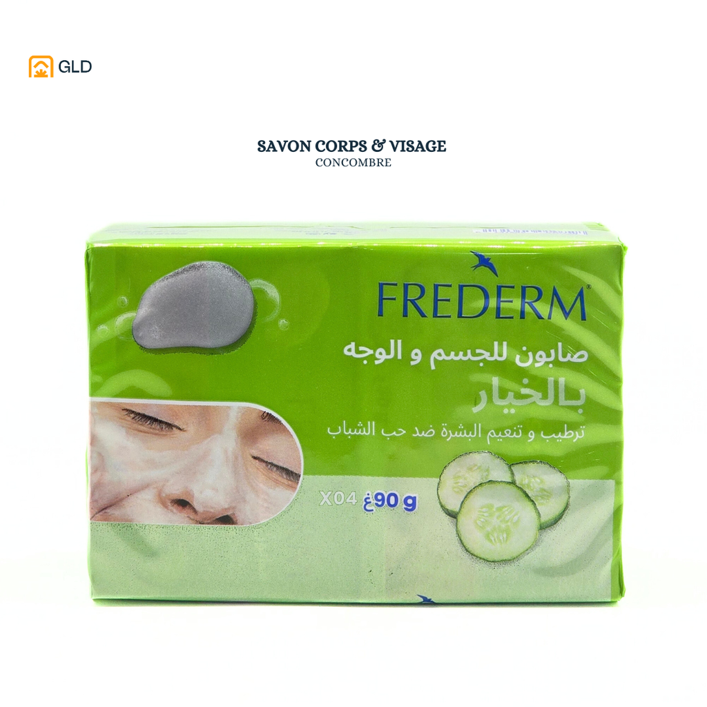 Savon Au Concombre Et Thé 90 G Frederm