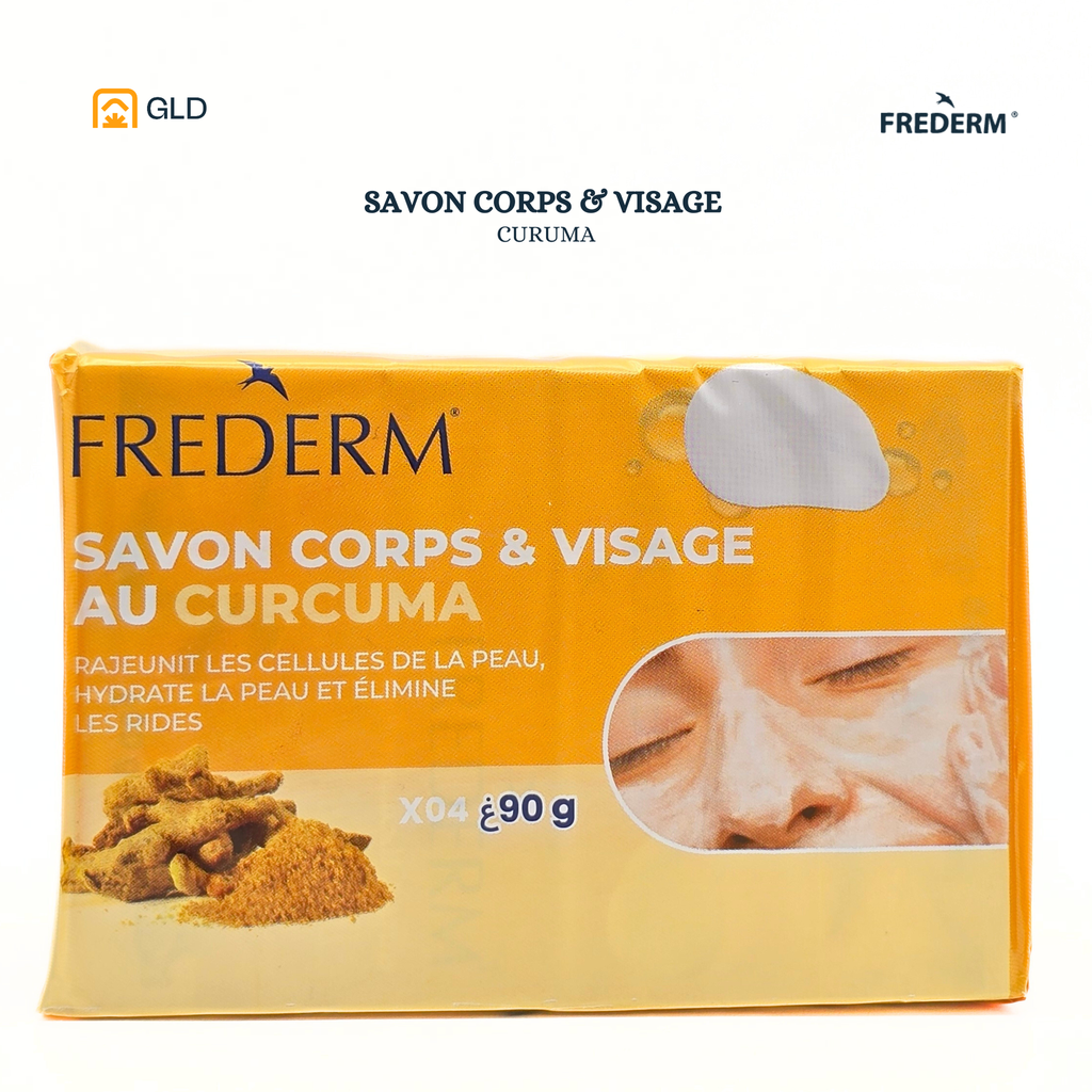 Savon Au Curcuma 90 G Frederm