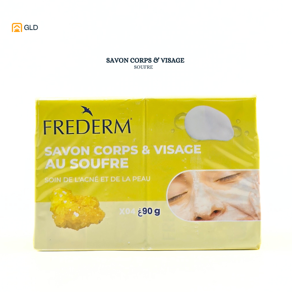 Savon Au Soufre 90 G Frederm