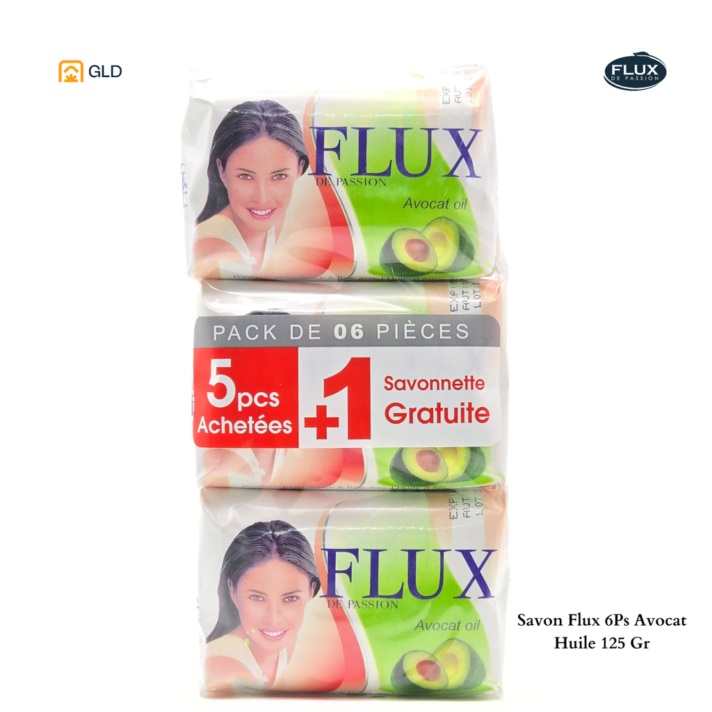 Savon Flux 6Ps Avocat Huile 125 Gr